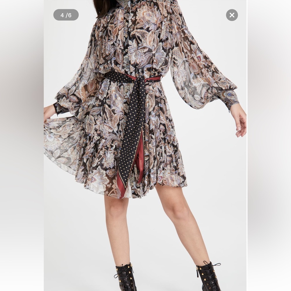 Zimmermann Ladybeetle Lantern Mini Dress - Picture 5 of 16